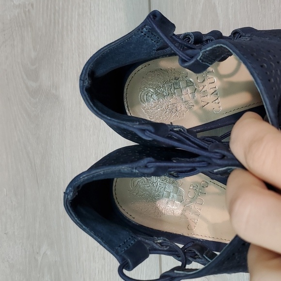 Vince Camuto Women Corbina Ankle Side strap Heels Open Toe Ankle boots 8M - Picture 6 of 14